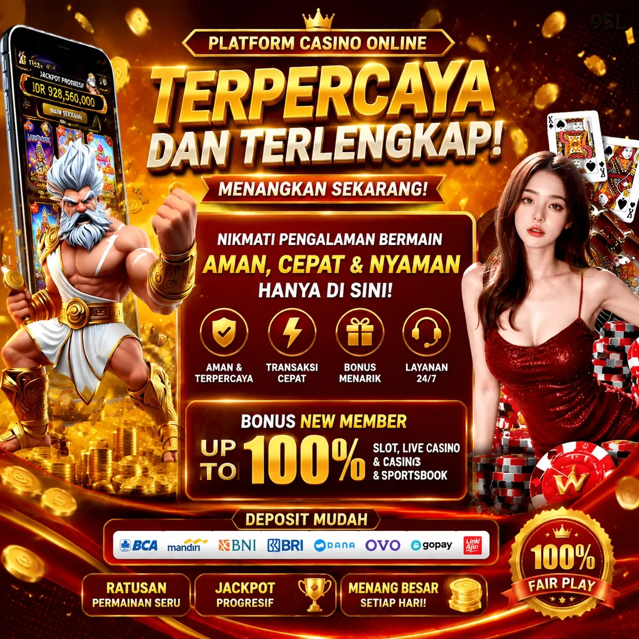 Ikon aplikasi 9sl resmi